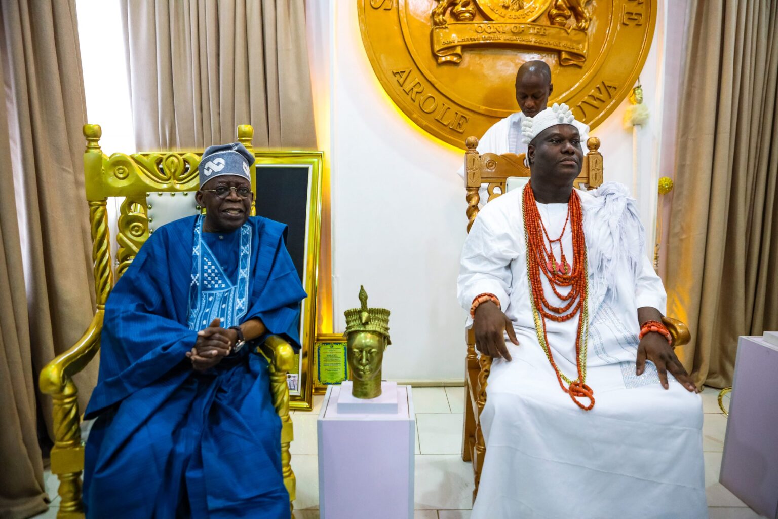 Tinubu Visits Ooni, Owa Obokun - The Elites Nigeria